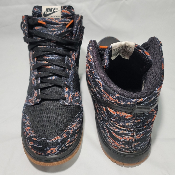 Nike Dunk High Supreme Black Sail, Tiger Camo, size 12 BN Kith - Picture 5 of 14